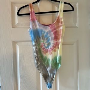 Abercrombie & Fitch Tie Dye Bodysuit